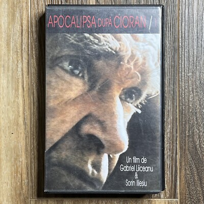 Apocalipsa dupa Cioran / 1 VHS Gabriel Liiveanu Sorin Lliesiu Rare Vintage