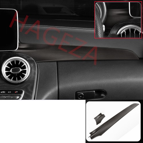 ABS Center Console Dashboard Panel Cover For Benz C GLC Class W205 X253 2016-21 - Picture 42 of 51