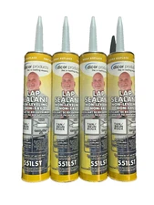 Dicor 551LST-1 Non-Sag Lap Sealant Tan 10.3oz Tube for Roof Repair (4-Pack)