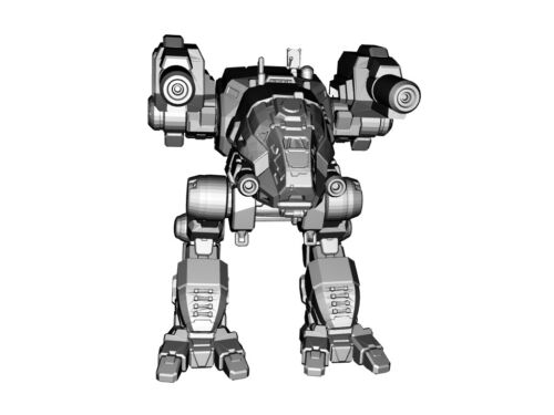 Battletech Miniatures - Scala museo (4'-6') Battlemechs - Stampato in 3D su richiesta - Foto 42 di 66