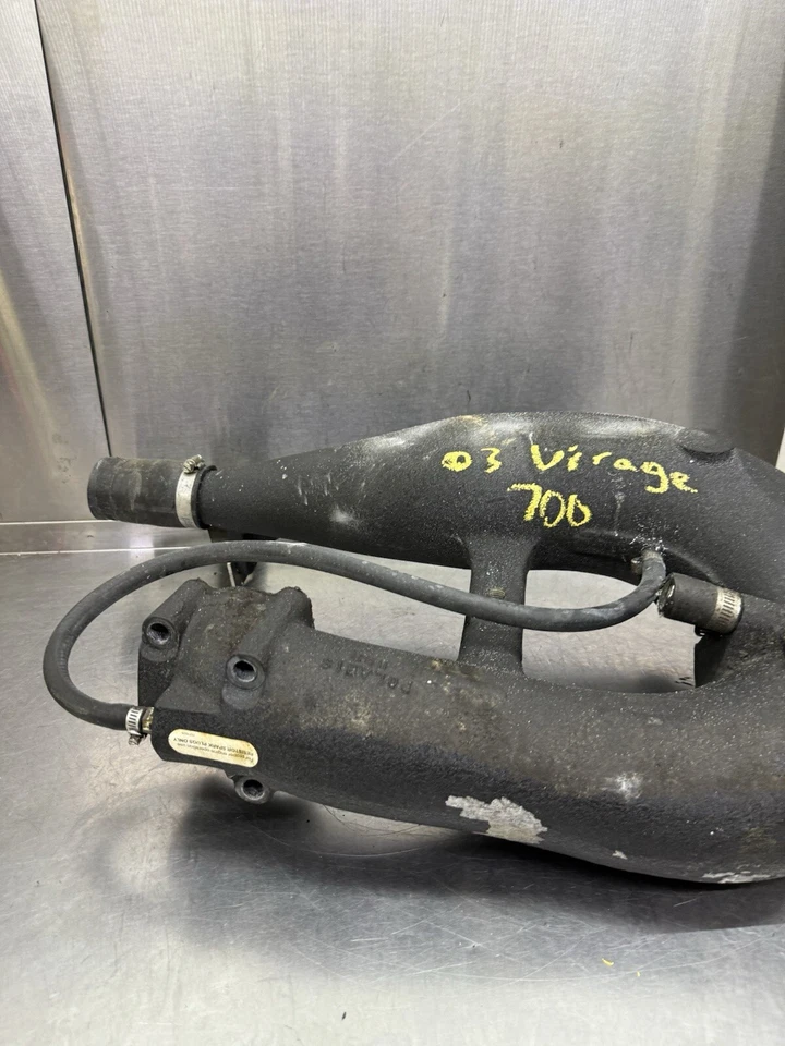 00 01 02 03 Cámara silenciadora tubo de escape Polaris SL SLX SLH SLTH Virage 700 Foto 2 de 4