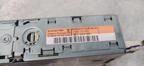 9664636277 audio system cd radio for PEUGEOT 407 2.0 16V HDI CAT 2004 207586 - Imagen 4 de 9