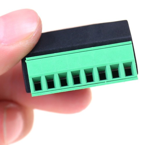Connector RJ45 Female to Screw Terminal Ethernet Cable Adapter Extender Adapter - Afbeelding 11 van 12
