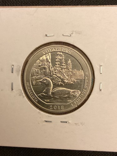 2018 S Voyageurs Quarter Clad BU Rare Low Mintage