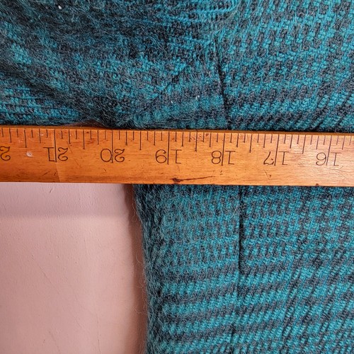 VTG Green / Black Louis Feraud Women's Set Knit Jacket & Skirt SZ 8 W Germany - Picture 8 of 16