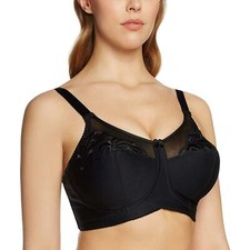 Naturana Full Cup Side Support Bra 86954 Rrp £40.00 Black or Beige Skin