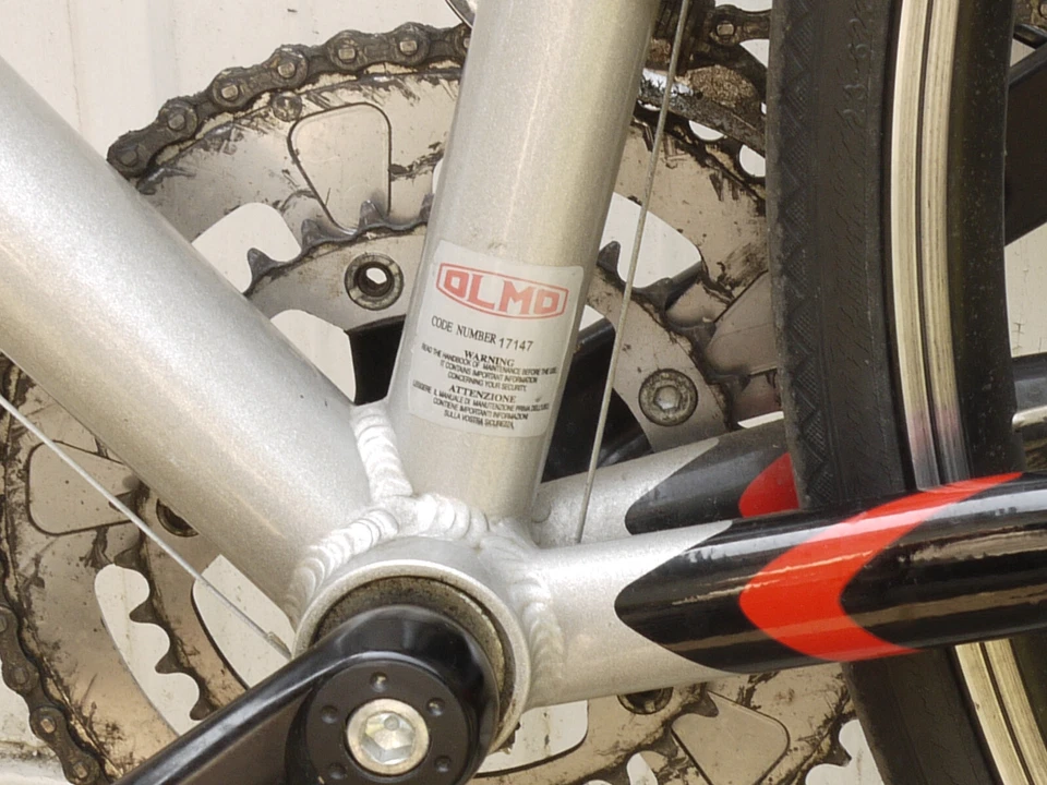 PRL) OLMO BICI CORSA BICICLETTA ALLUMINIO 6061 RACING BIKE VÉLO COURSE CICLISMO - Immagine 3 di 4