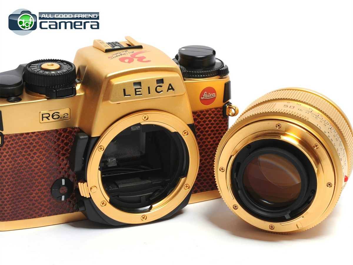 Leica R6.2 Camera Singapore 30 Years Gold Edition w/50mm F/1.4 Lens *NEW* |  eBay