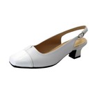 Low (3/4 in. to 1 1/2 in.) Extra Wide (E+) Women's Heels