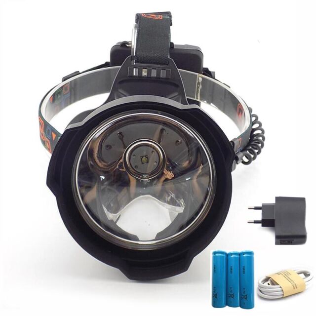 Rechargeable USB LED Headlamp Headlight 18650 Frontal Head Torch Flashlight