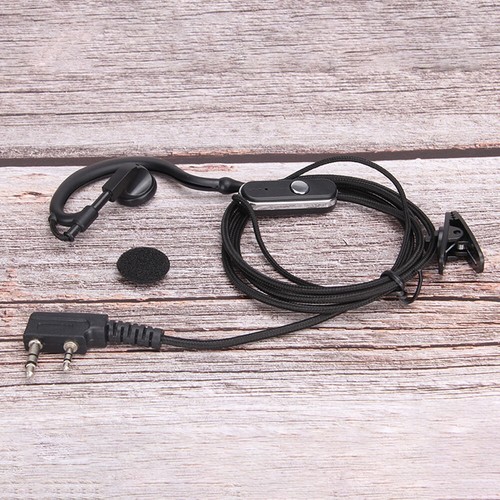 2Pin Walkie Talkie Earpiece Headset Earphone Mic For BAOFENG UV-5R BF-888S Radio - Imagen 11 de 15