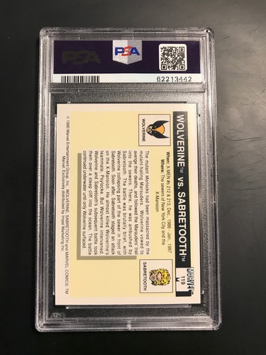 1990 Marvel Universe PSA Graded Cards Impel - Pick - Picture 163 of 219
