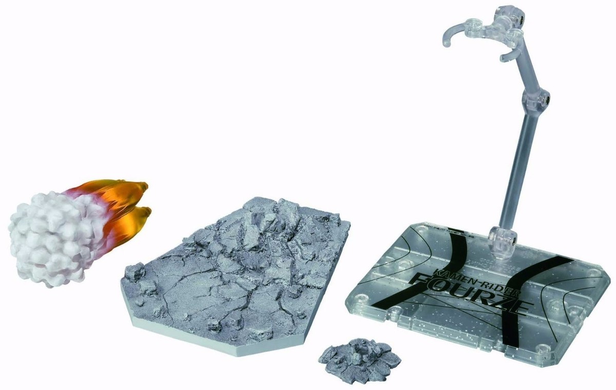 Bandai SH Figuarts Kamen Rider Fourze Stand & Effect Set