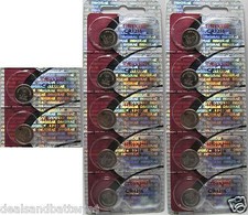 12 Maxell CR1216 1216 3V Lithium Coin Batteries Hologram