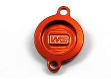 WORKS 2014-2022 Husqvarna FC 350 27-105 OIL FILTER COVER ORANGE KTM/HUS/GAS