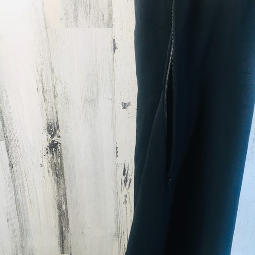 NWT $88 EVERLANE The Japanese GoWeave Crossback Slip Dress Black Triacetate 4 S - Picture 9 of 11