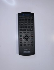 Original Sony Playstation 2 PS2 Infared DVD Remote Black OEM SCPH-10150