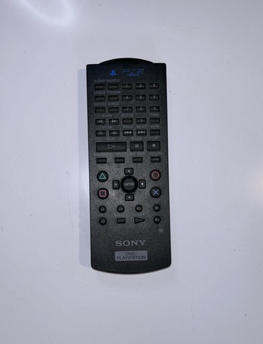 Original Sony Playstation 2 PS2 Infared DVD Remote Black OEM SCPH-10150 - Picture 1 of 3