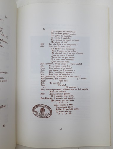 PROGRAMMA DI SALA-LA CAMBIALE DI MATRIMONIO ROSSINI CONSERVATORIO G.B. MARTINI - Imagen 8 de 10