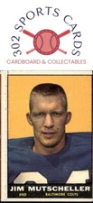 1961 Topps #5 Jim Mutscheller