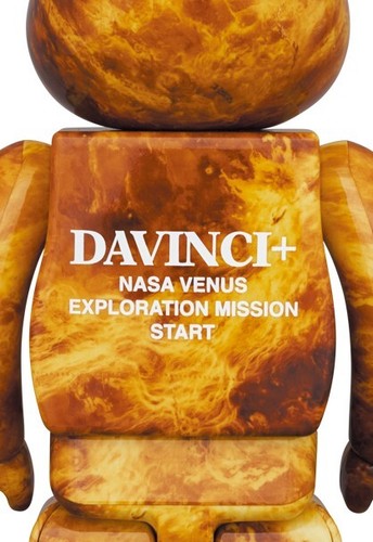MEDICOM TOY VENUS BE@RBRICK 100% & 400% Action Figure DAVINCI+ EXHIBITION '23 - Picture 5 of 5