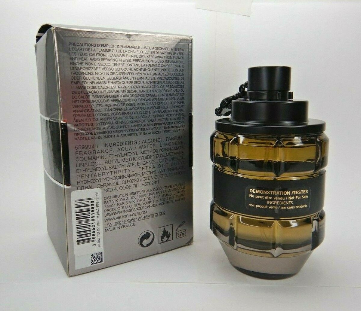 Viktor & Rolf Spicebomb Eau de Toilette 3.04oz - 90ml EDT 2018