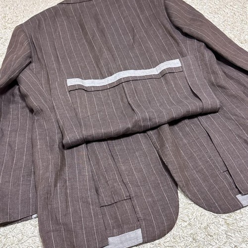 BRUNELLO CUCINELLI Tailored jacket 54 linen - Picture 7 of 15