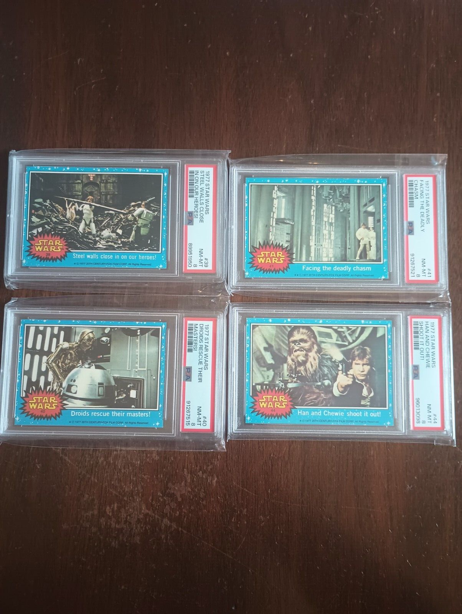 1) Complete Graded (PSA 8) - 1977 Topps Star Wars (1st
