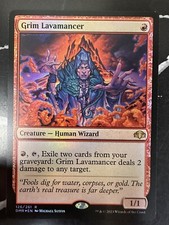 Grim Lavamancer FOIL, Dominaria Remastered, MTG DMR NM/M Unplayed FAST2SHIP!!