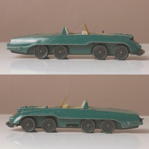 Dinky Toys, Armoured Command Car, Green Diecast, Damaged, Spares Or Repair - 第 2/21 張圖片