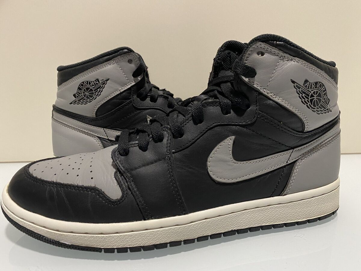 Nike Air Jordan 1 Retro High OG Shadow 2013 Black Soft Grey Nike Air Jordan 1 Retro High OG Shadow 2013 Black Soft Grey