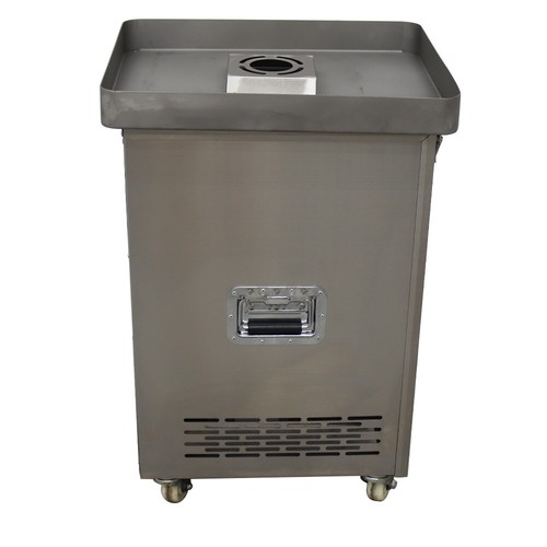 110V Stainless Steel Meat Grinder 8mm Plate with Trays & Wheels 400kg/h - Picture 10 of 24