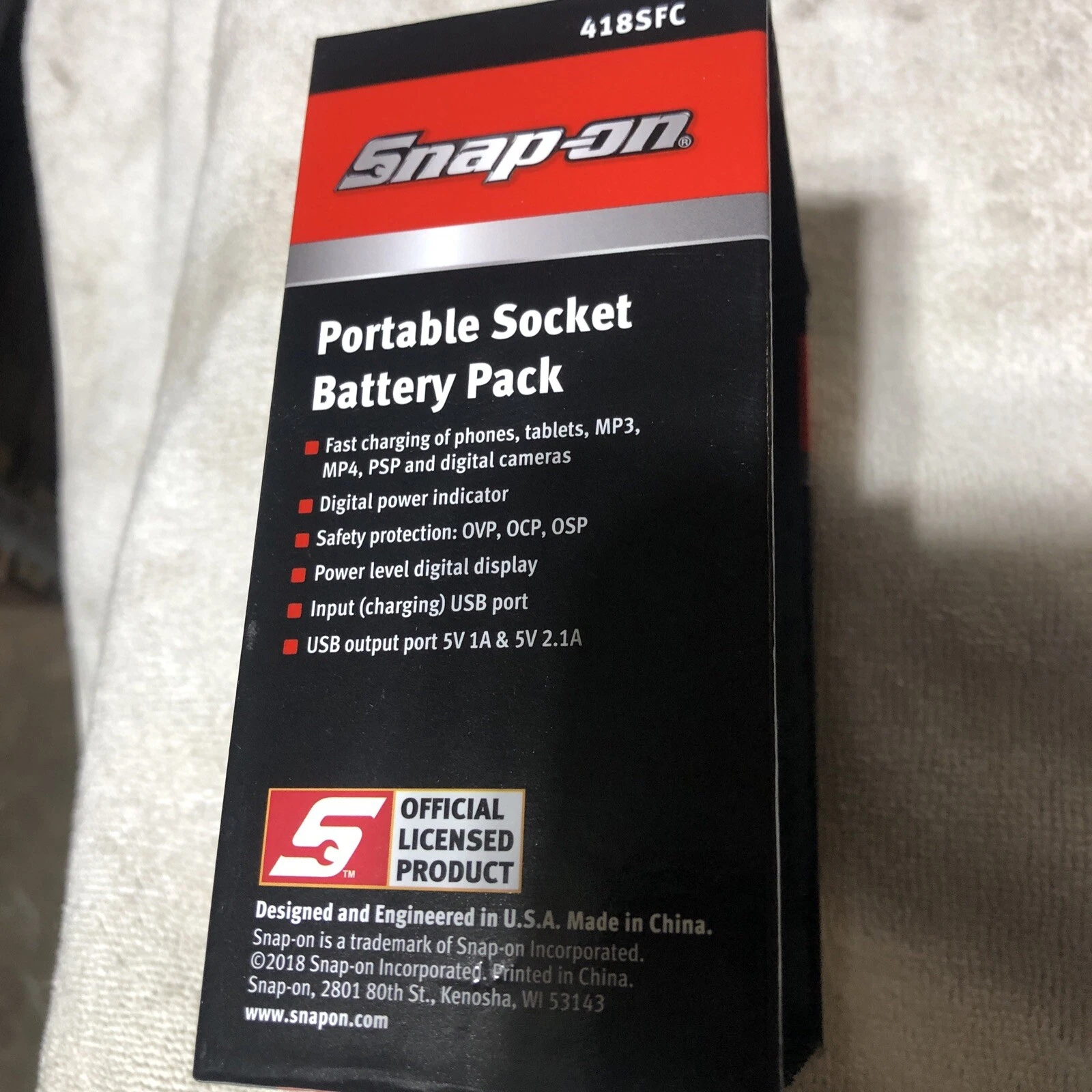 Snap on model 418sfc sale