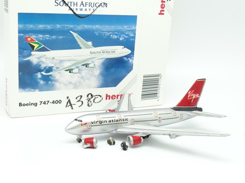 Herpa Flugzeug Airlines 1/500 - Airbus A380 Virgin Atlantic - Bild 1 von 2