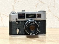 FED 4 Vintage 35mm Film Camera Rangefinder Lens Industar-61 ussr Soviet Worker