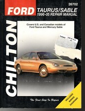 Ford Taurus/Sable (1996-05) for except SHO or variable fuel models Chilton Repai