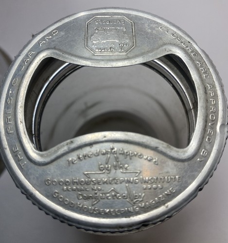 Antique Drey Mason Jar 1950s Presto Lid - Picture 3 of 11
