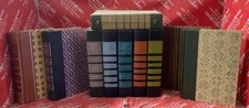Random Lot of 10 Readers Digest Condensed Books Patterned Covers-Decor Staging