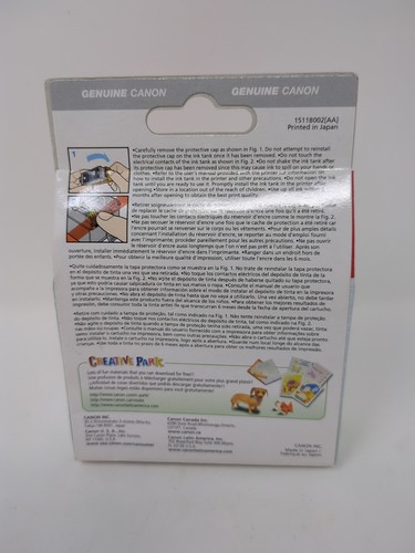 Genuine- Canon Pixma - 36 Color Ink Cartridge - Chromalife 100 CLI-36 -Free Ship - Picture 3 of 4