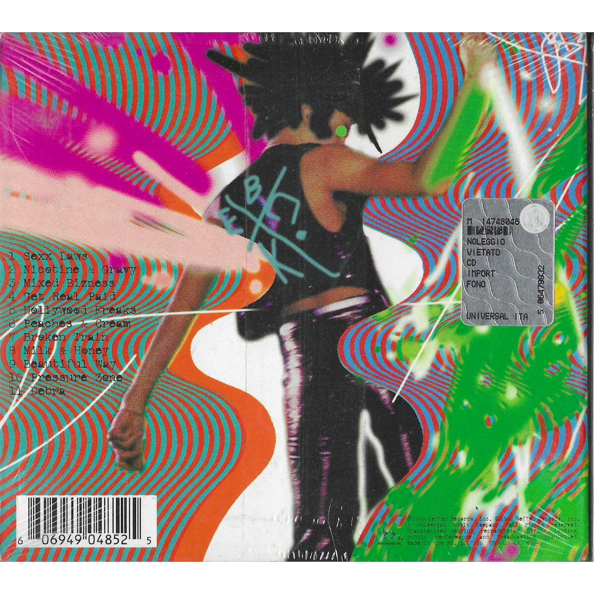 Beck CD Midnite Vultures / Geffen Records – 4904852 Sigillato Beck CD Midnite Vultures / Geffen Records – 4904852 Sigillato