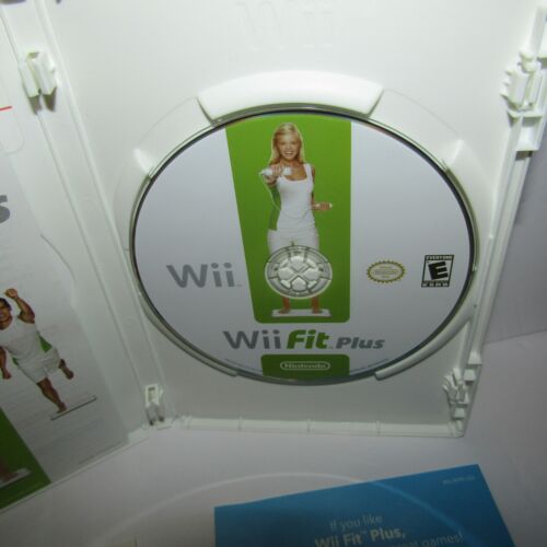 Wii Fit Plus Nintendo Wii Game w/ Manual Tested Works No Balance Board Scratched - Picture 6 of 6