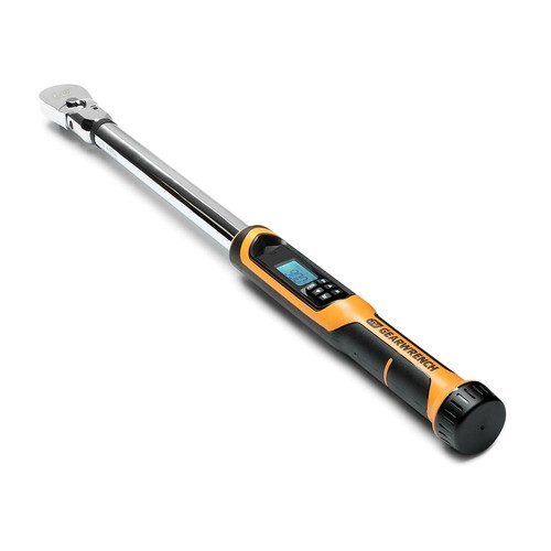 Llave dinamométrica digital con cabezal flexible y alertas - 25-250 ft/lbs para profesionales - Imagen 6 de 10