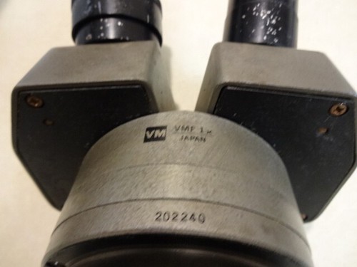 Olympus VMF 1X fixed  power stereo microscope with 10X eyepieces, total mag. 10X - Bild 6 von 7