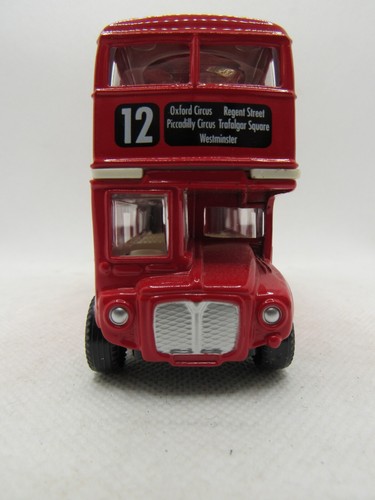 Autobús Motor Max # 61051 The Hamleys Group Ltd rojo Londres rollos de dos pisos pozo - Imagen 3 de 10
