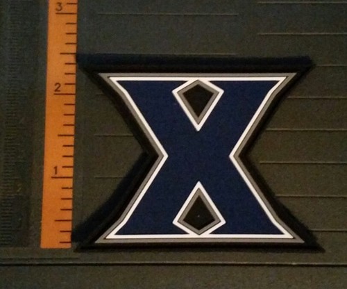 X PVC Patch Navy Blue - White Trim - Sew On - 2 1/2" Tall x 3" Wide - 20 Lot - Picture 5 of 6