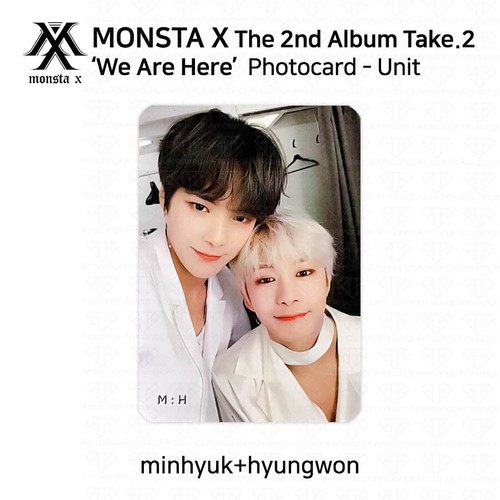 MONSTA X 2nd Album Take 2 We Are Here Official Photocard Unit Version KPOP K-POP - Picture 8 of 54