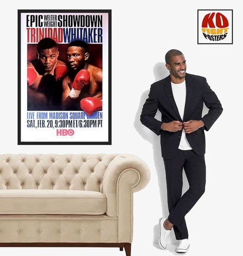 FELIX TRINIDAD vs. PERNELL WHITAKER: Original HBO CCTV Boxkampf Poster (SHOP - Bild 7 von 16