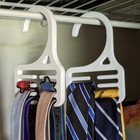 Tie Organiser Belt Holder Rack Storage Hanger Wardrobe Belt Scarf Hook Bow Tie