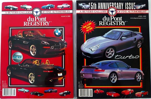 DuPont Registry A Buyers Gallery of Fine Automobiles Magazines Jan to Dec 2000 - Picture 2 of 6