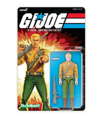 G.I. Joe Duke Figure O-Ring    Super7  ReAction 2024    Stock